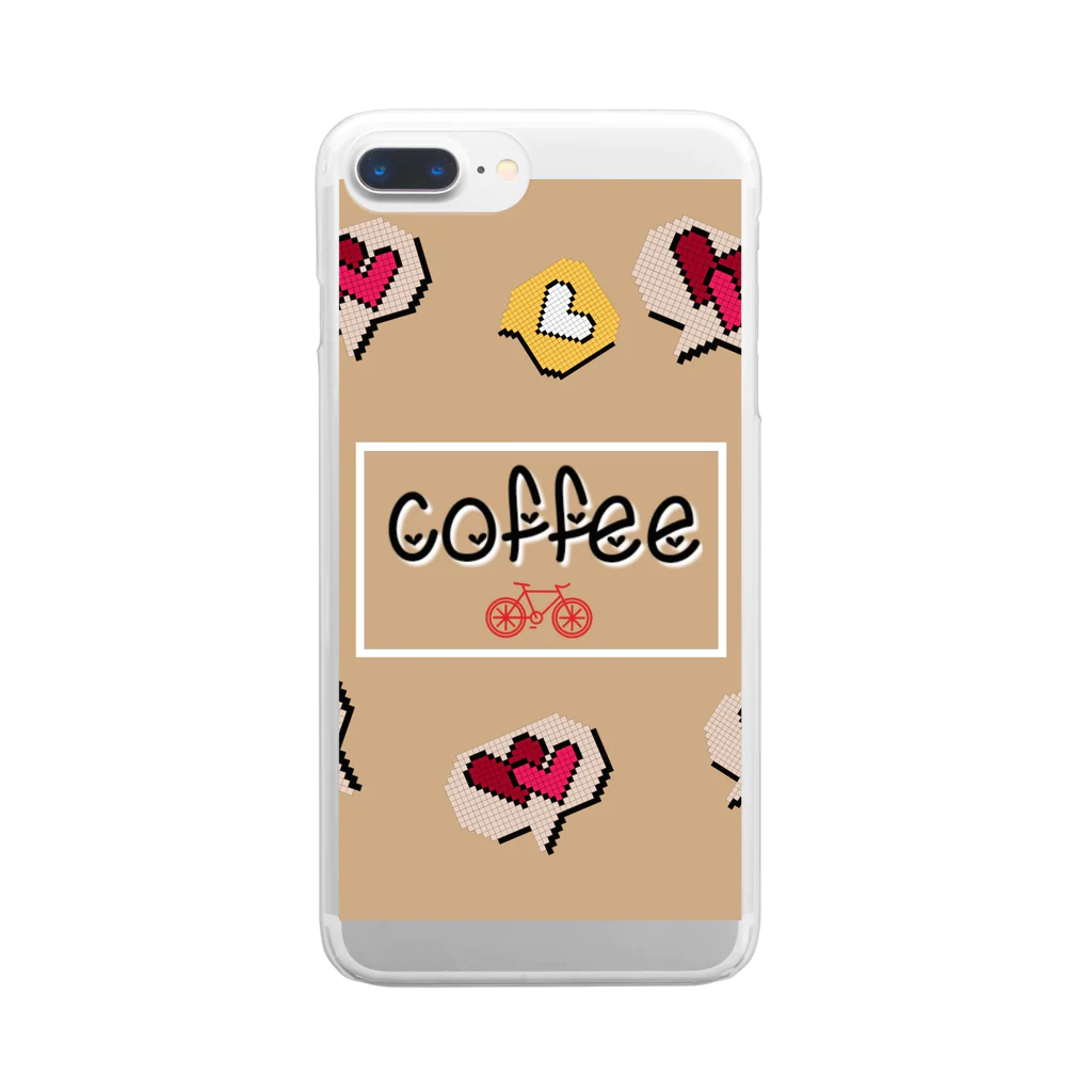 cocoyumi8のcoffee Clear Smartphone Case