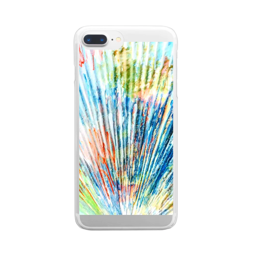 ocoのhanabi Clear Smartphone Case