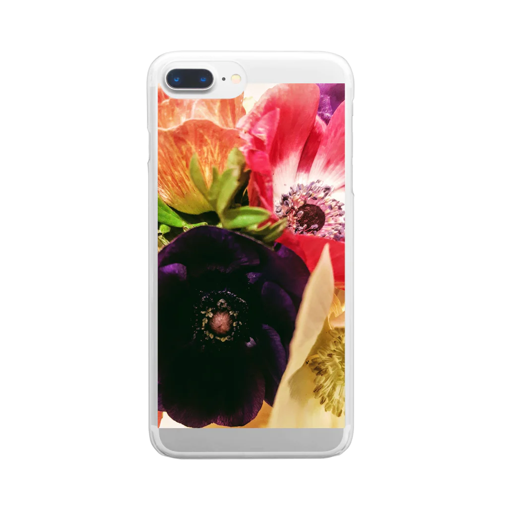 _Troche_のbloom Clear Smartphone Case