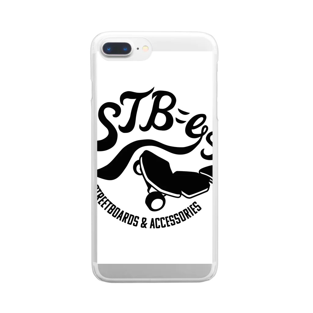 St.B=es グッズSHOPのSt.B=es ３rdオリジナルロゴ クリアスマホケース