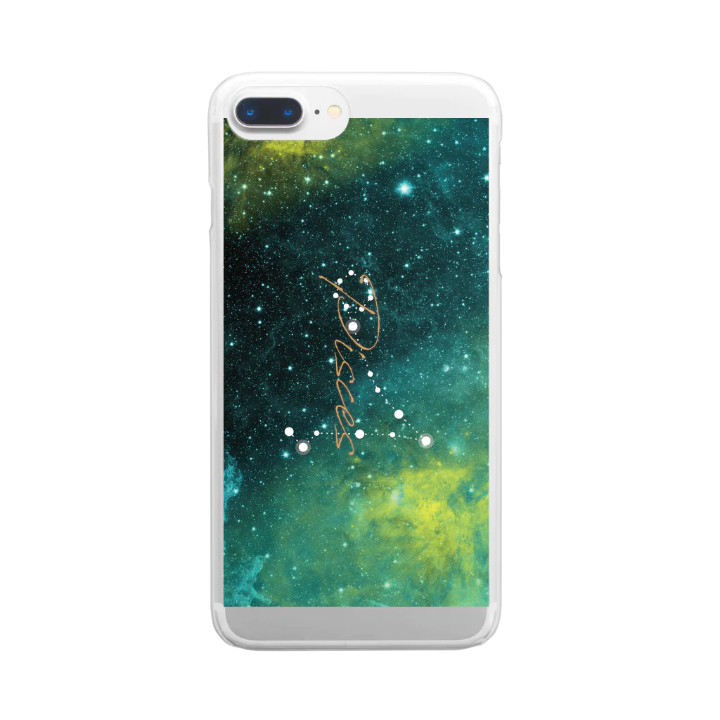 mielikkiの12星座シリーズ　魚座 Clear Smartphone Case