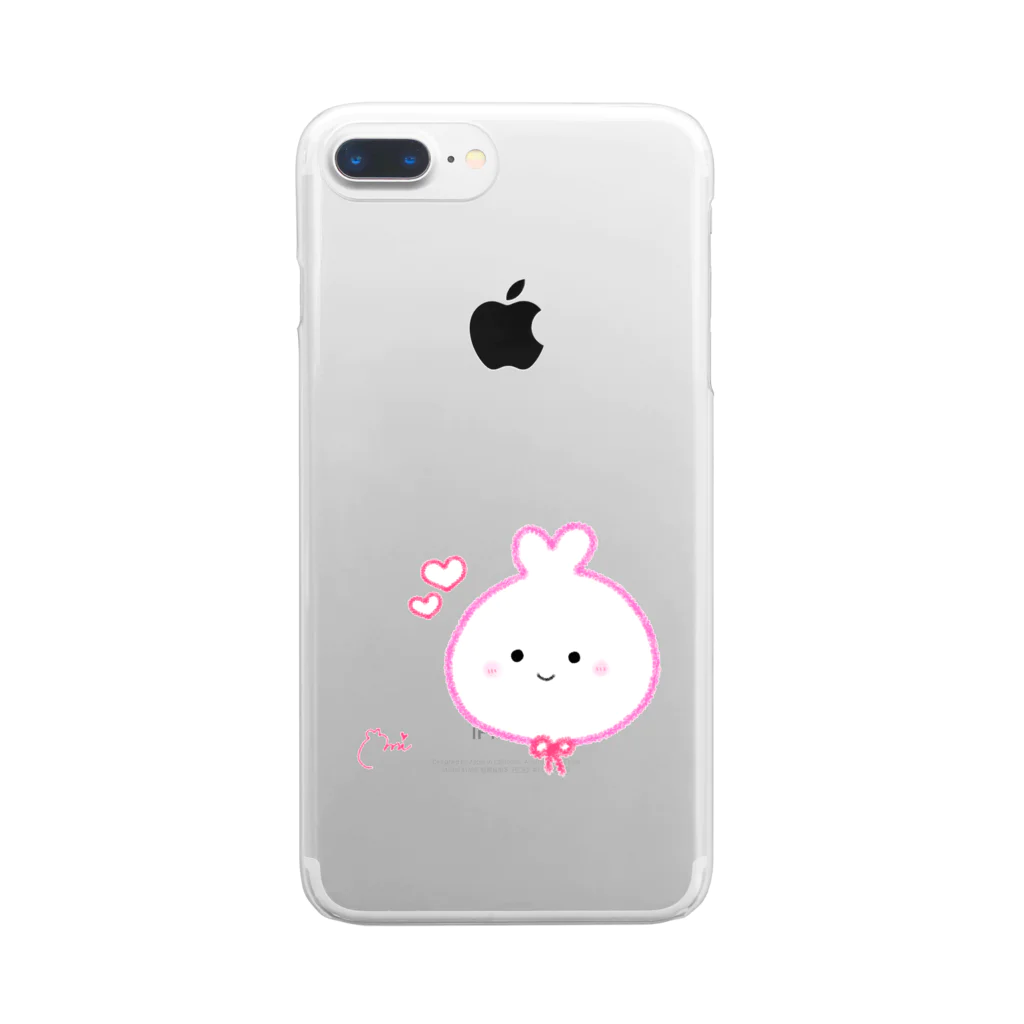 みののうさみ Clear Smartphone Case