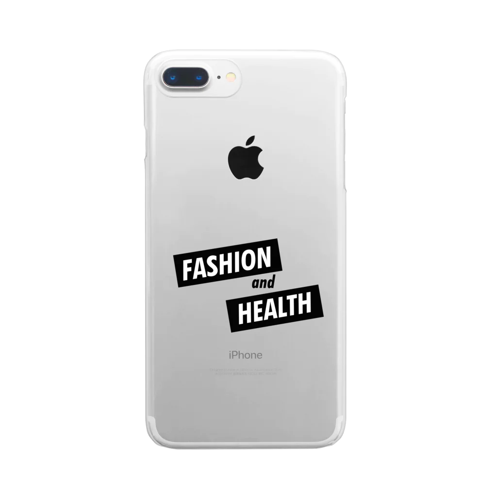 MAXIMUM WORKS OFFICIAL GOODSのFASHION & HEALTH クリアスマホケース