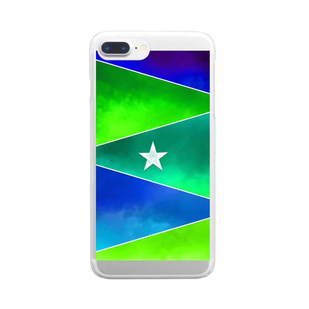 LemonGrassのstar Clear Smartphone Case