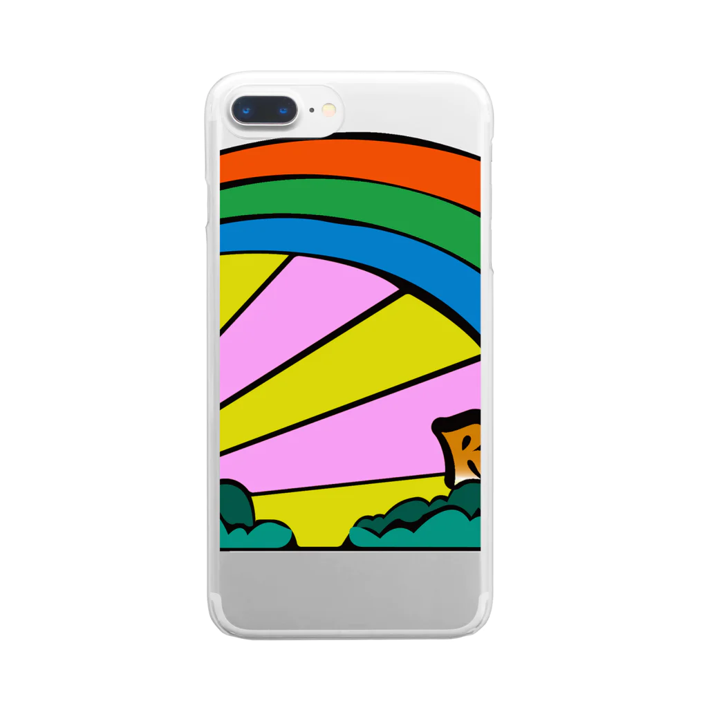 JOKERS FACTORYのRAINBOW Clear Smartphone Case