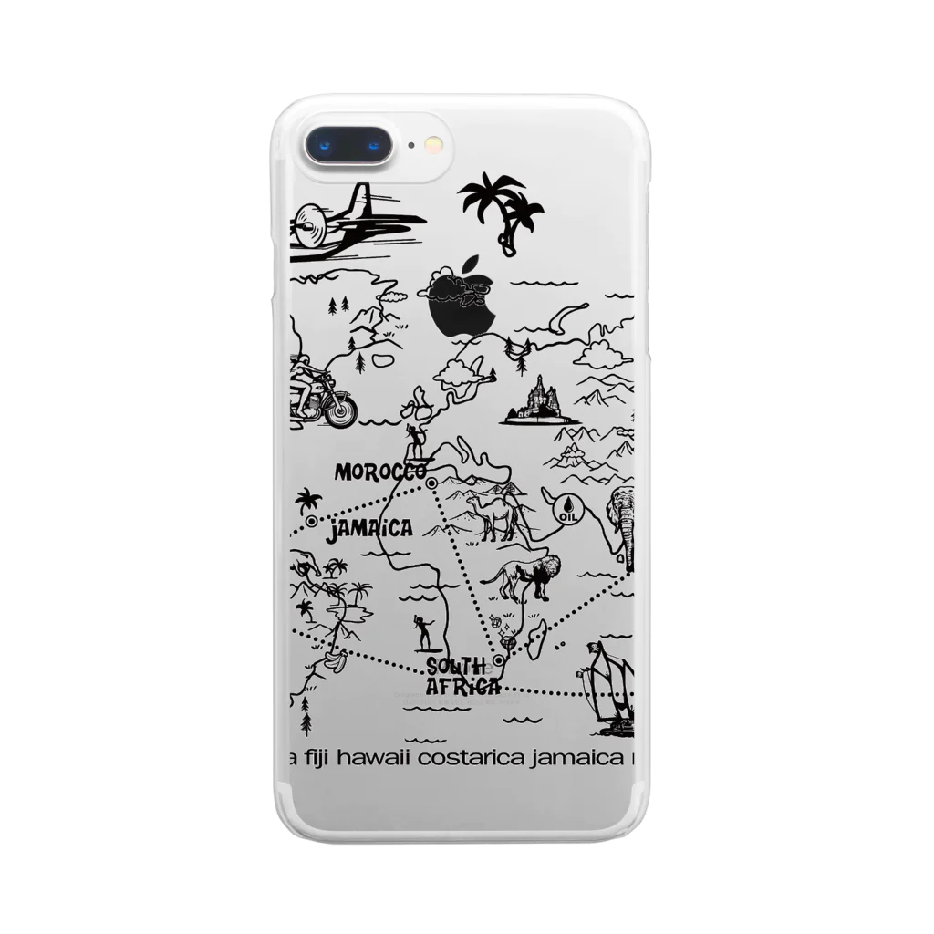 JOKERS FACTORYのSURFING WORLD TOUR Clear Smartphone Case