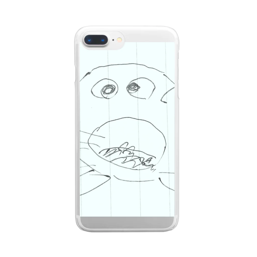 イルカハウスの呼吸 Clear Smartphone Case