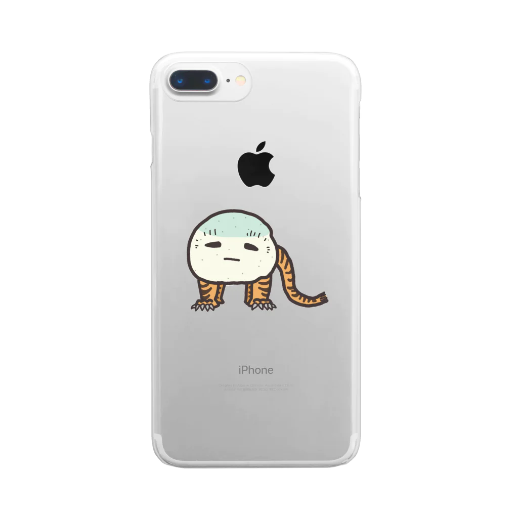 emichang0827の虎子石くん Clear Smartphone Case