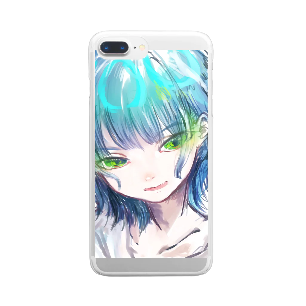 あかのiPhoneケース Clear Smartphone Case