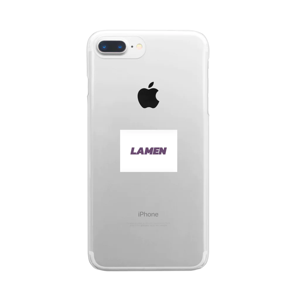 【らーめん TOKEN】のLAMEN Clear Smartphone Case