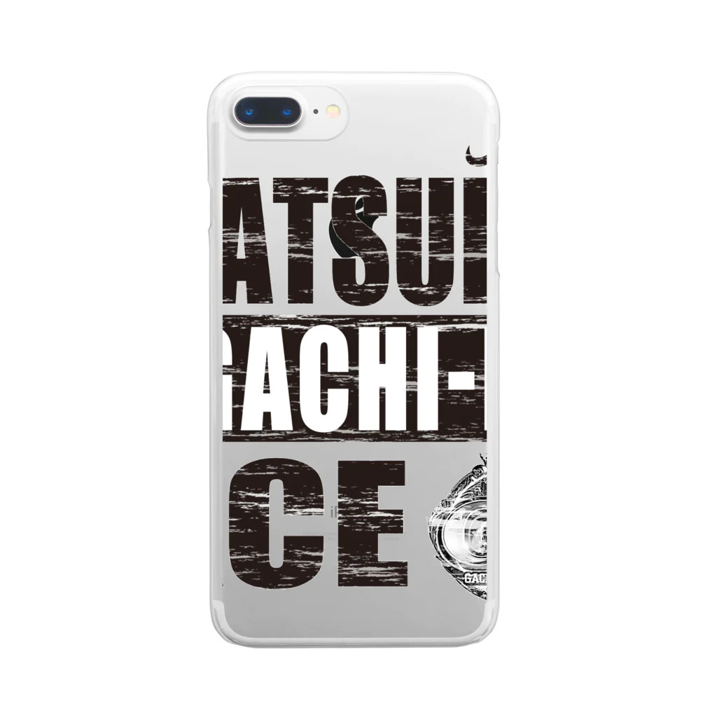 ガチピーSUZURI支店のMATSUDA　ACE ver2 Clear Smartphone Case