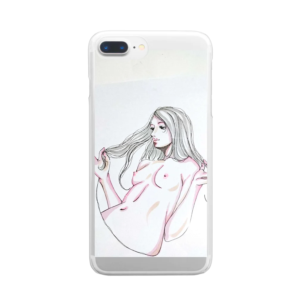 ヒトディランの🌊マーメイドの香り✨ Clear Smartphone Case