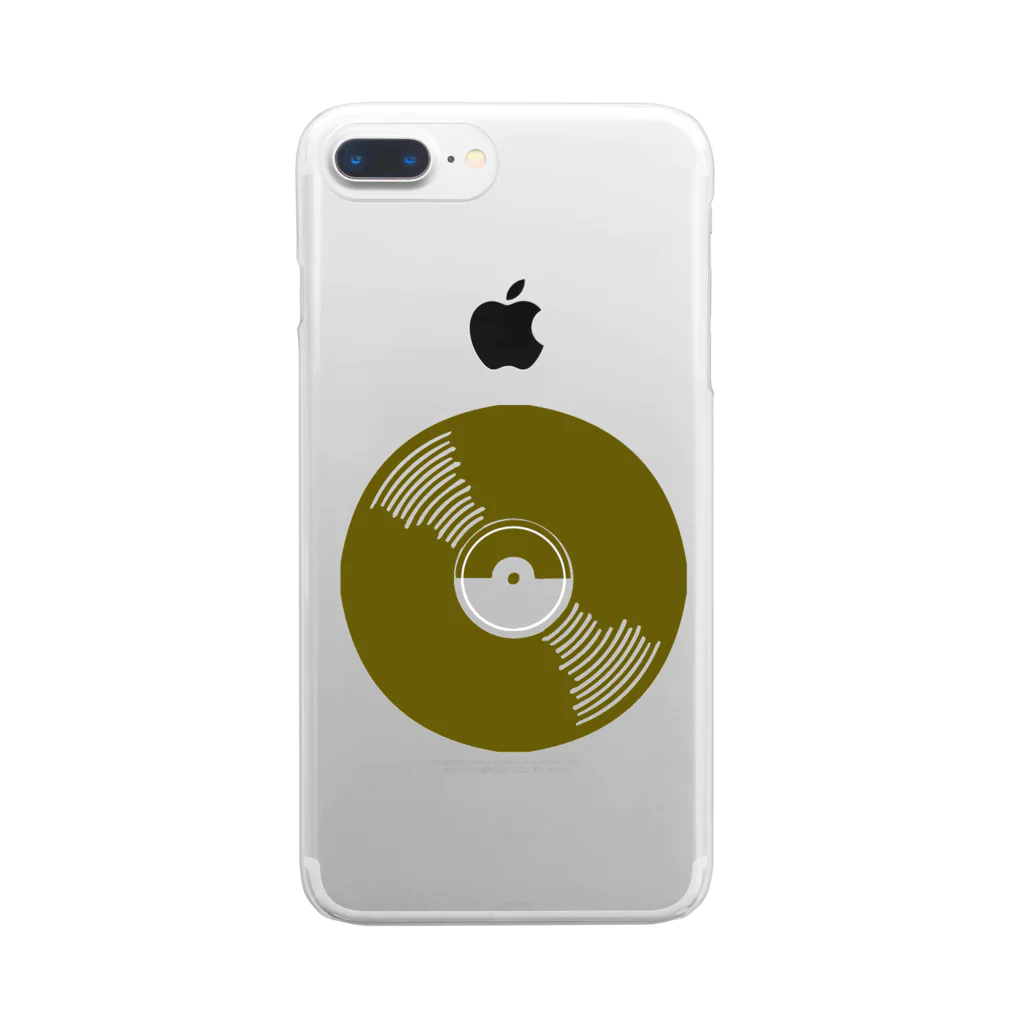 canvasのレコード達 Clear Smartphone Case