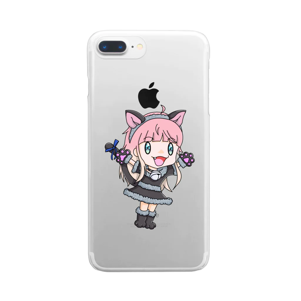 ฅねこ屋ฅのおつーらず Clear Smartphone Case