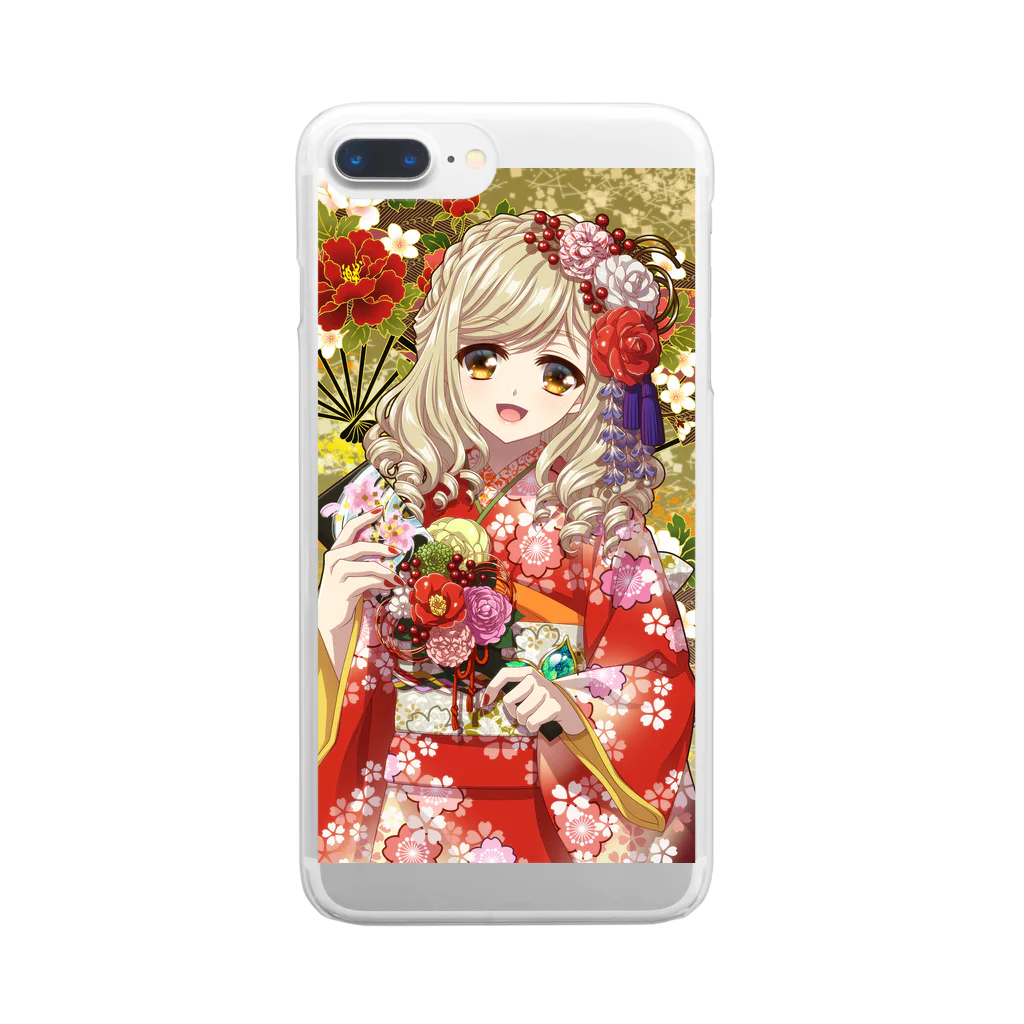 オペラのFURISODE Clear Smartphone Case