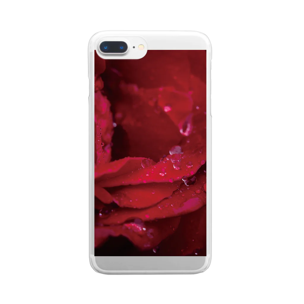 はるるるのrose Clear Smartphone Case