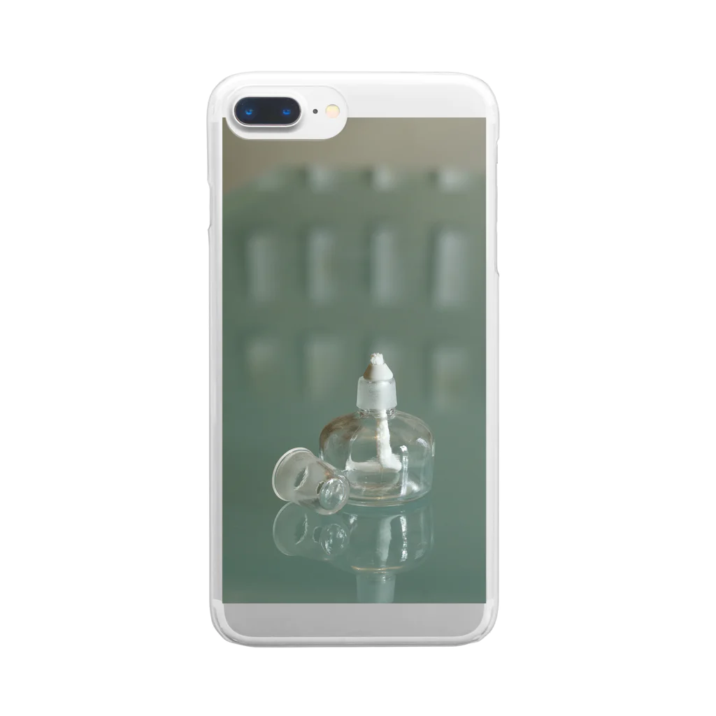 izumiのアルコールランプ（タテ） Clear Smartphone Case