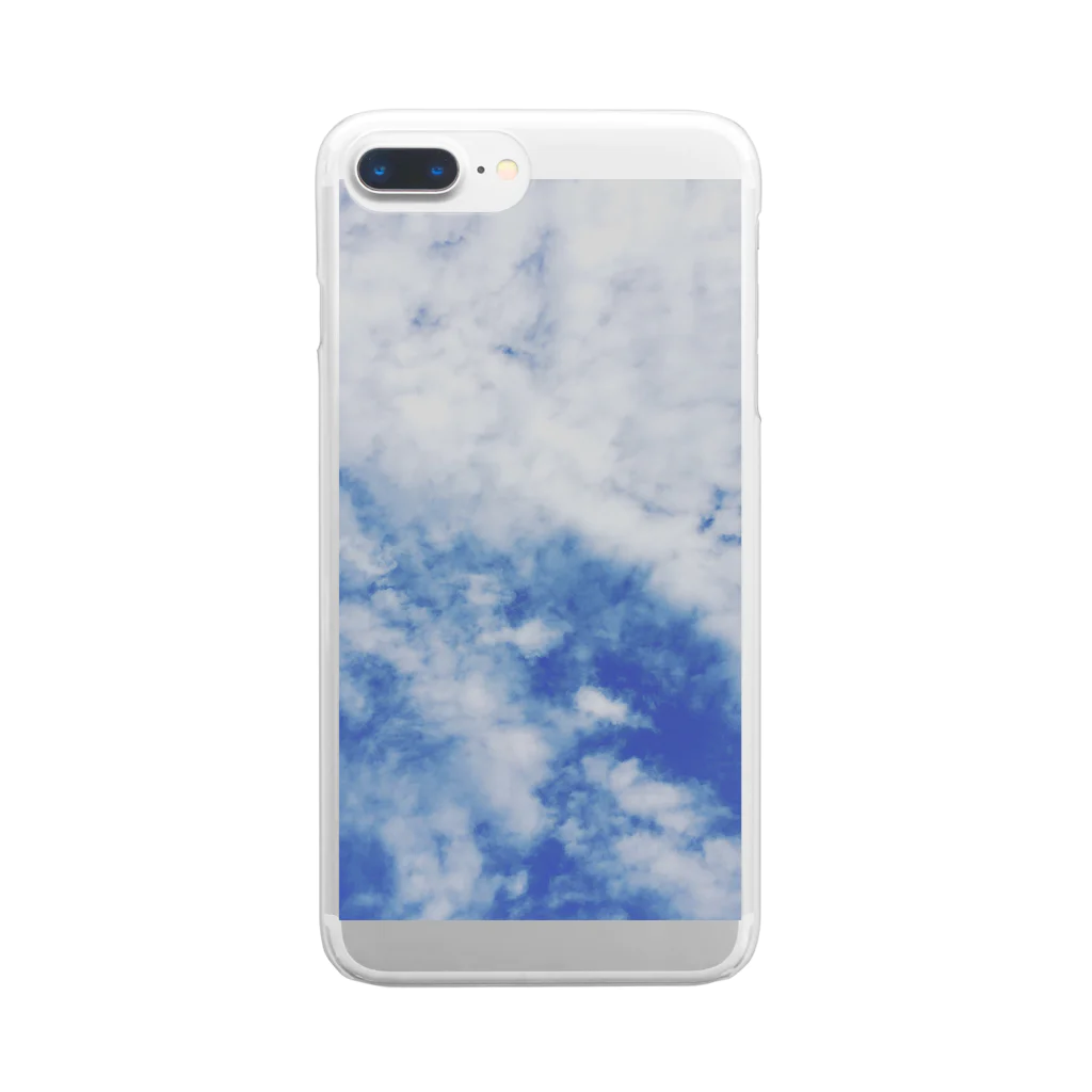 shizukusanの棚の雲 Clear Smartphone Case