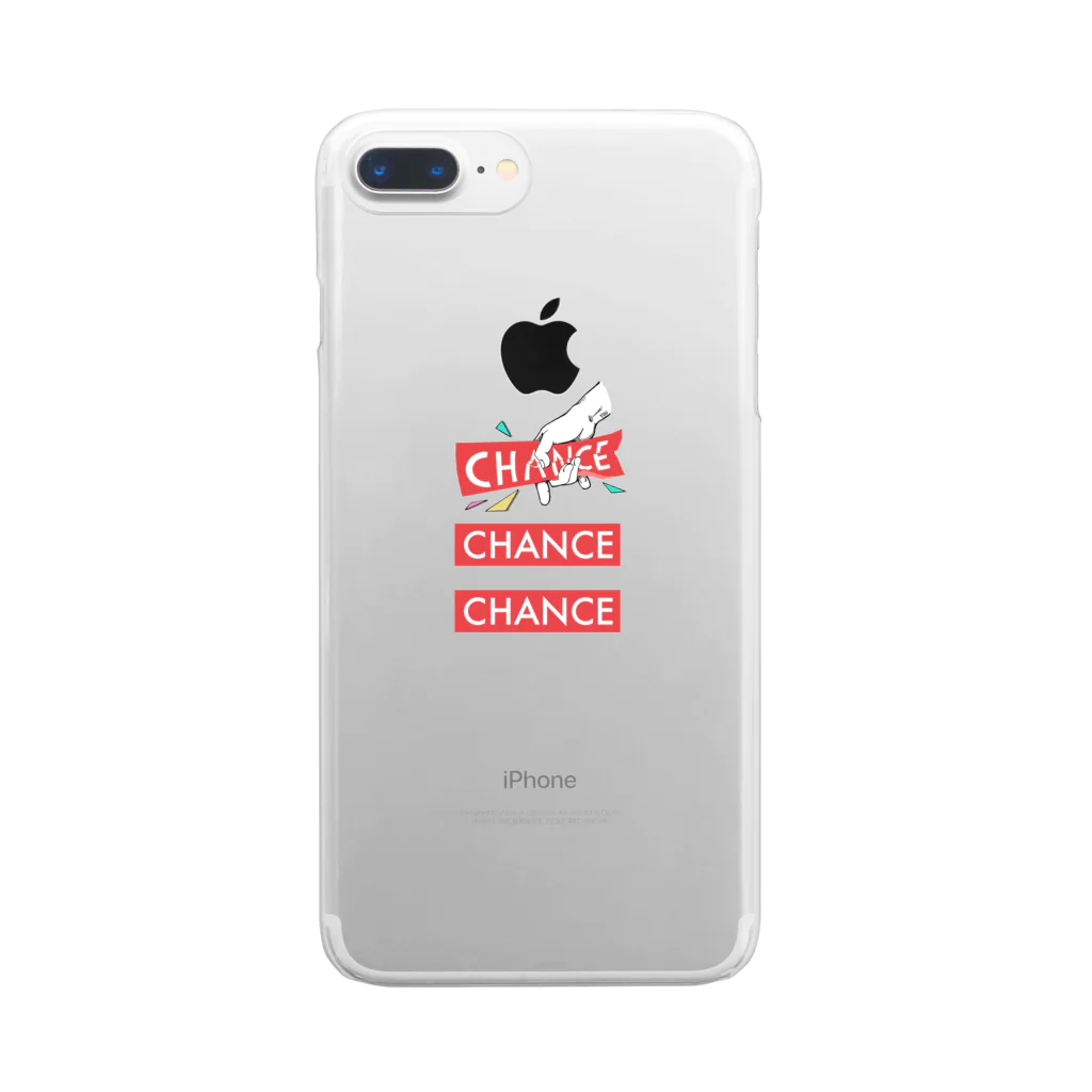 TYC☺︎(Take Your Chance!)のTYC赤 Clear Smartphone Case