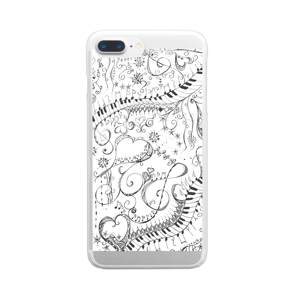 brand-new Somethingの奏 Clear Smartphone Case