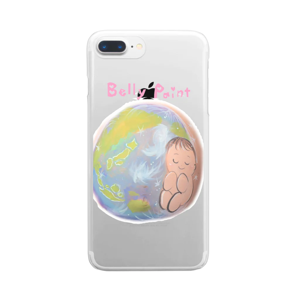 都愛ともかの赤ちゃんと地球 Clear Smartphone Case