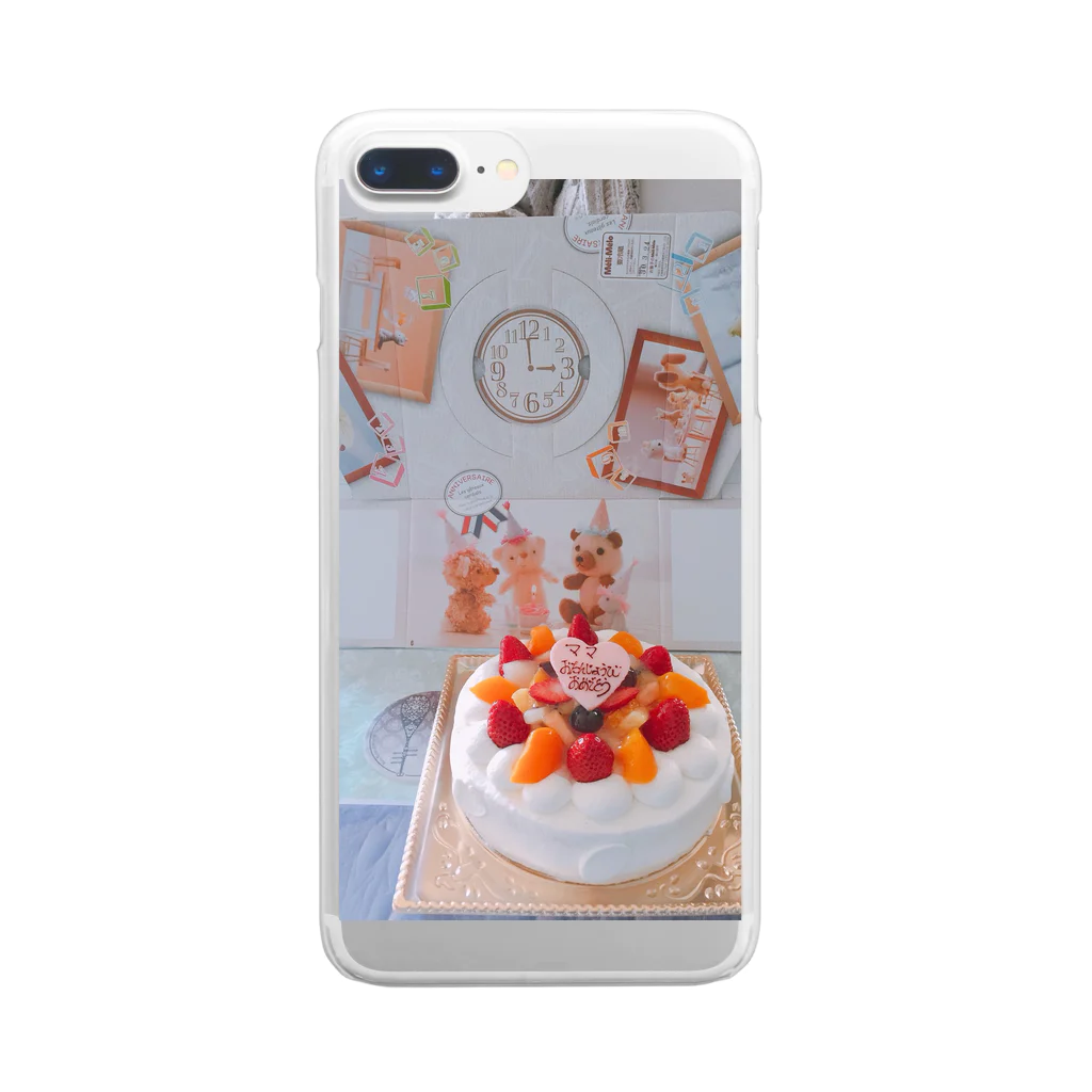 misaoのお誕生日 Clear Smartphone Case