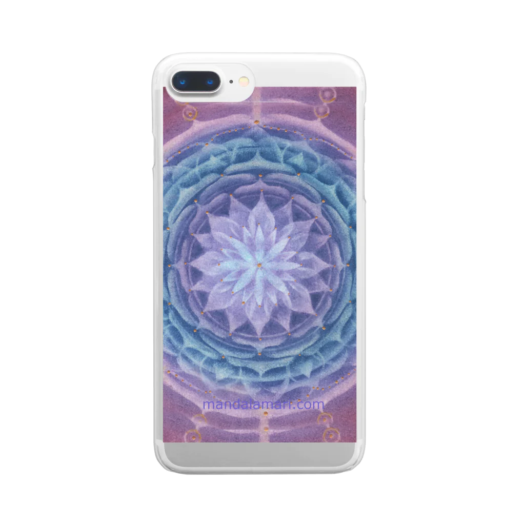 Mandala Mariのサハスラーラパドマ Clear Smartphone Case