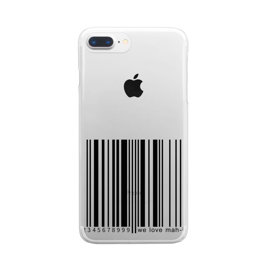 Barcode Mono Wlm Wlm のクリアスマホケース Iphoneケース 通販 Suzuri スズリ