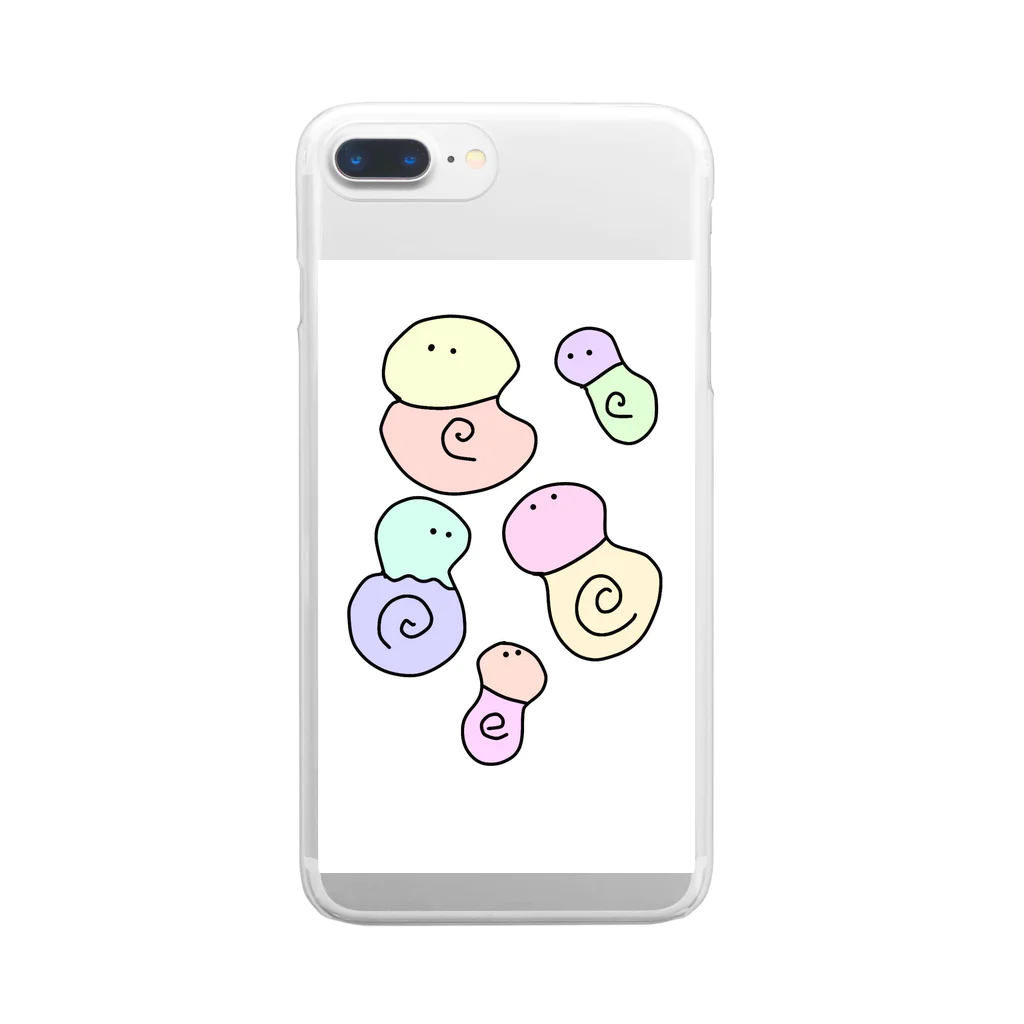 ふやふ屋のふやふやのぷよぷよ Clear Smartphone Case