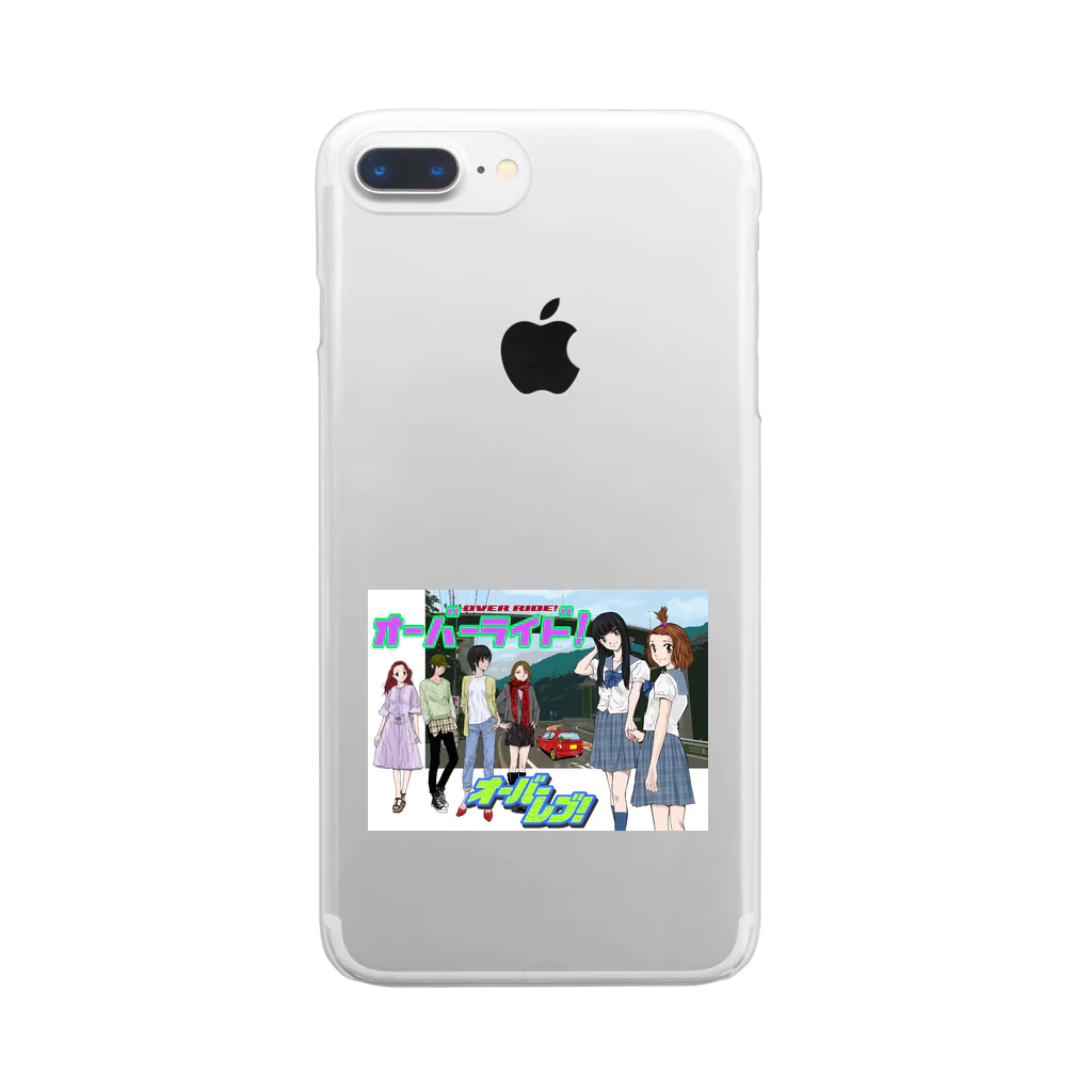 山口かつみのOVER REV! &OVER RIDE! Clear Smartphone Case