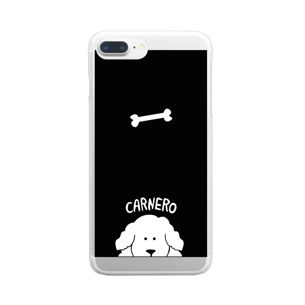 DE CARNERO CASTEのカルネロフォン Clear Smartphone Case