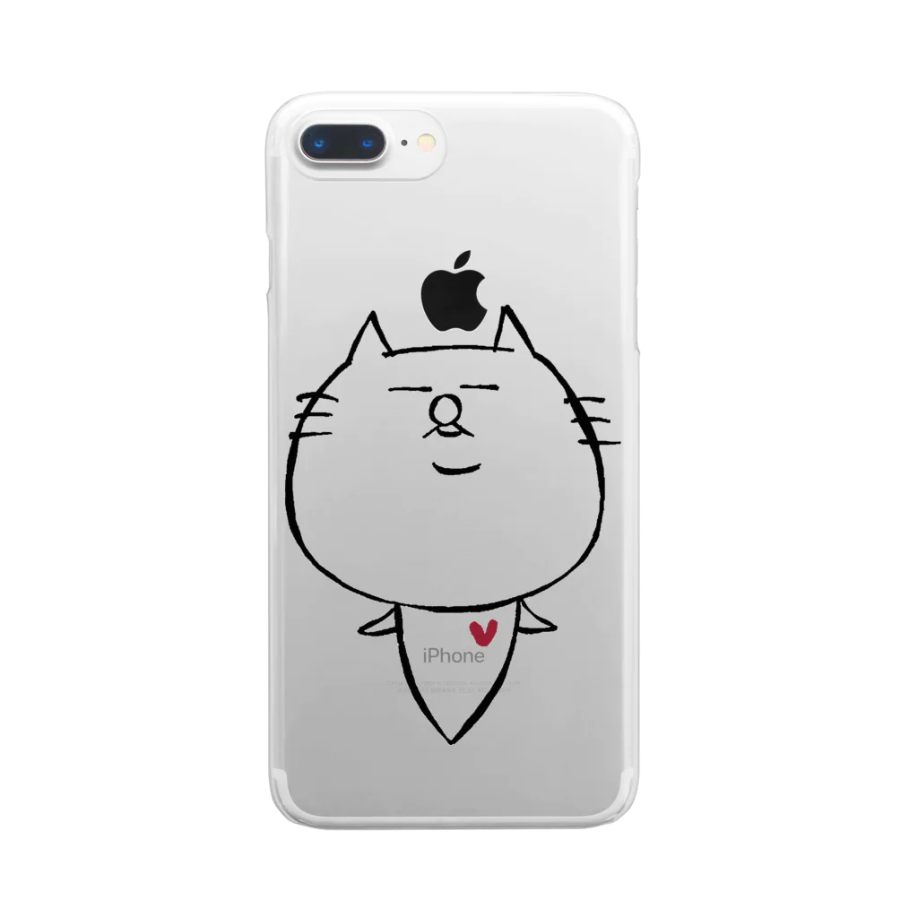 ゆみじのじのくりおねこ。CLR Clear Smartphone Case