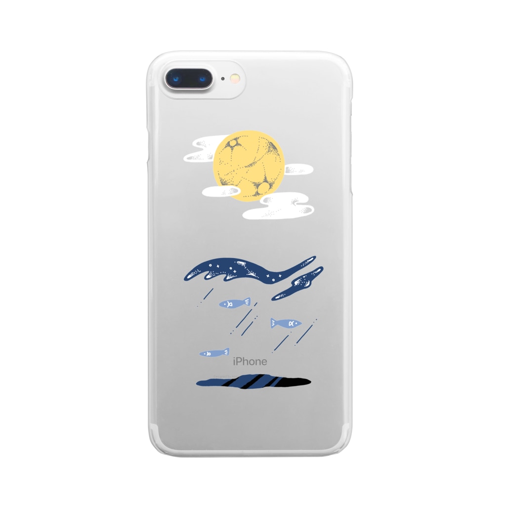 夜の海 Cemuro Works Cemuro のクリアスマホケース Iphoneケース 通販 Suzuri スズリ 夜の海 Cemuro Works Cemuro のクリアスマホケース Iphoneケース 通販 Suzuri スズリ