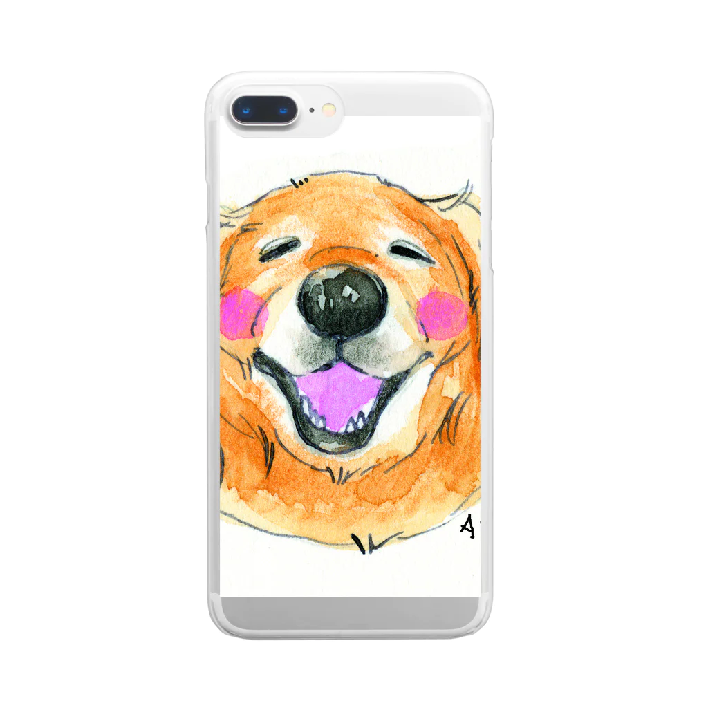 Rikako Tokuhiraの私の犬 Clear Smartphone Case