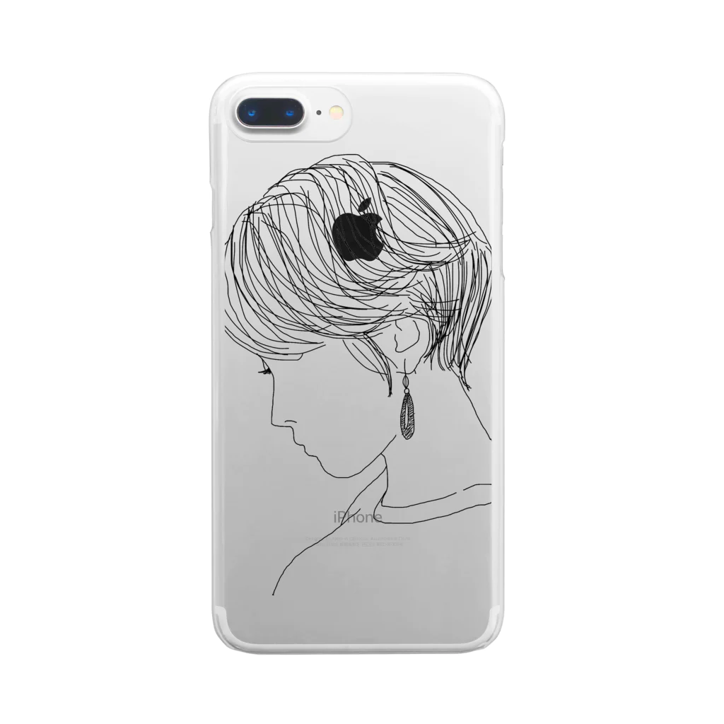 fleurのオトナ女子 Clear Smartphone Case