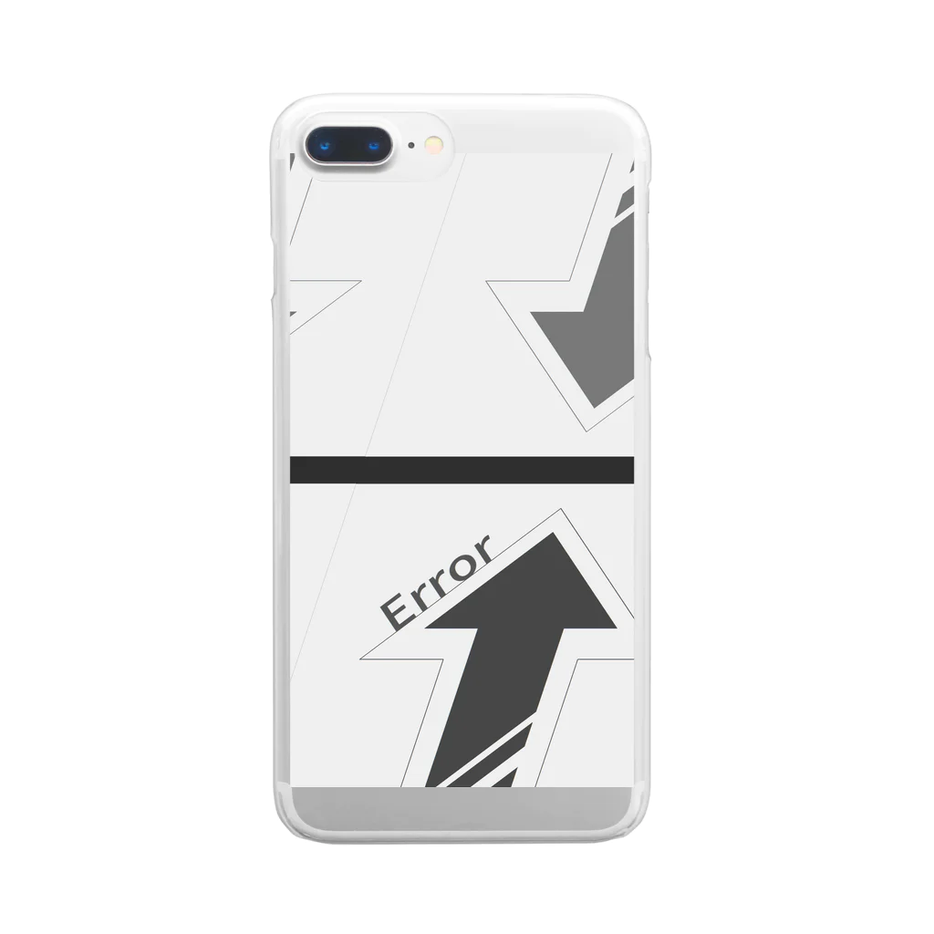 ToRA fのɹoɹɹǝ Clear Smartphone Case