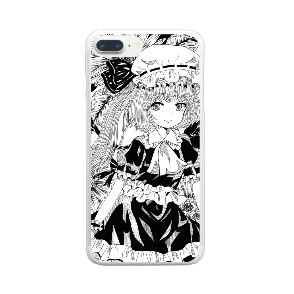 🌼*ﾟがーべらめらん*ﾟ🌼の東方projectフランドールスカーレット⑤ Clear Smartphone Case