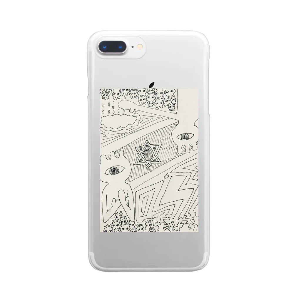 Kyon.の"ハローエチオピア" Clear Smartphone Case