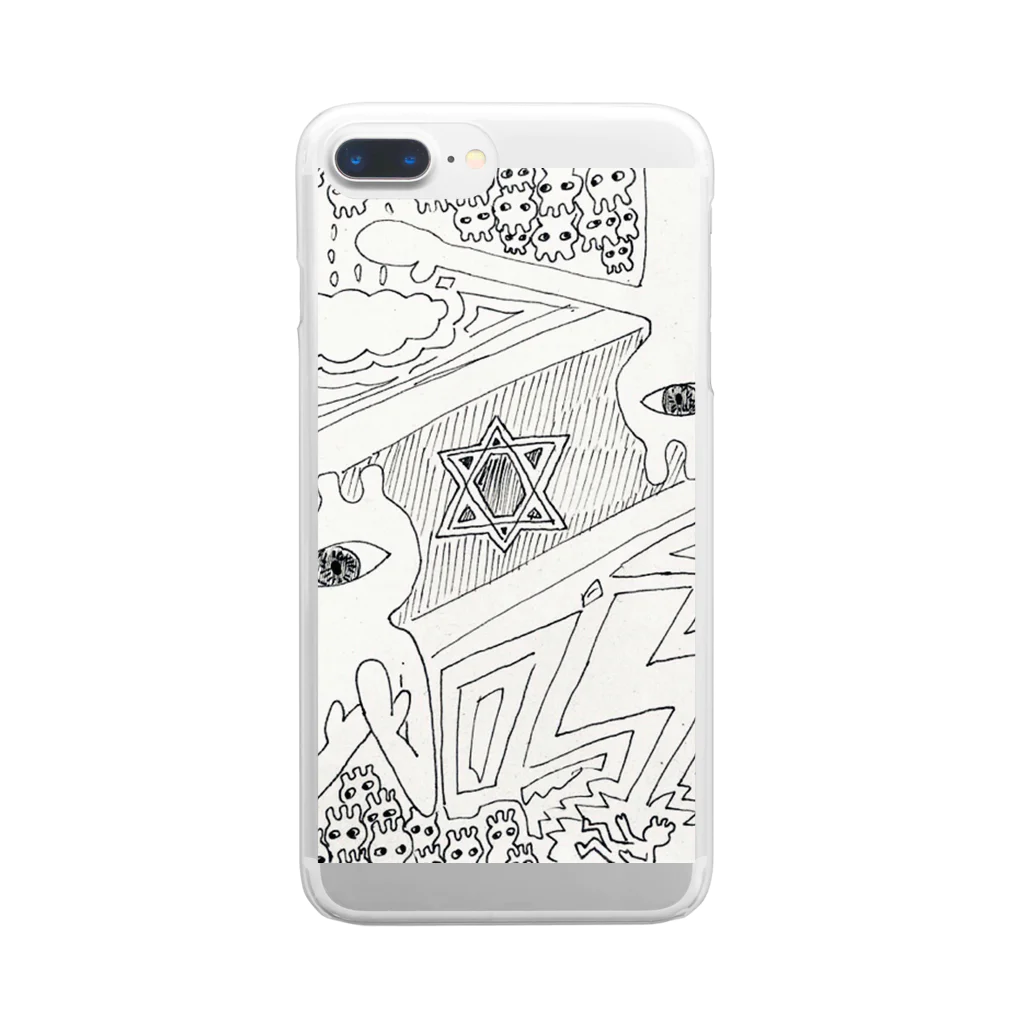 Kyon.の"ハローエチオピア" Clear Smartphone Case