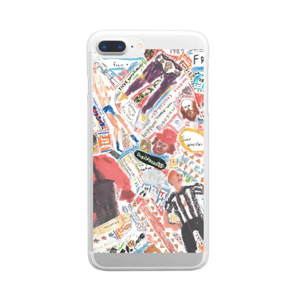 ふじみ屋 fujimi-ya のレスコラ。 Clear Smartphone Case