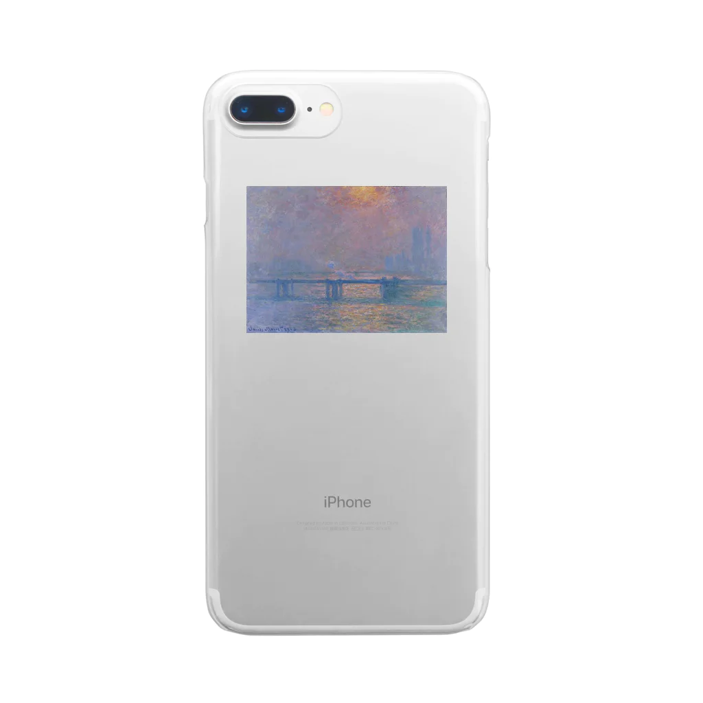 Sumi 💐👗☕️のmonet Clear Smartphone Case