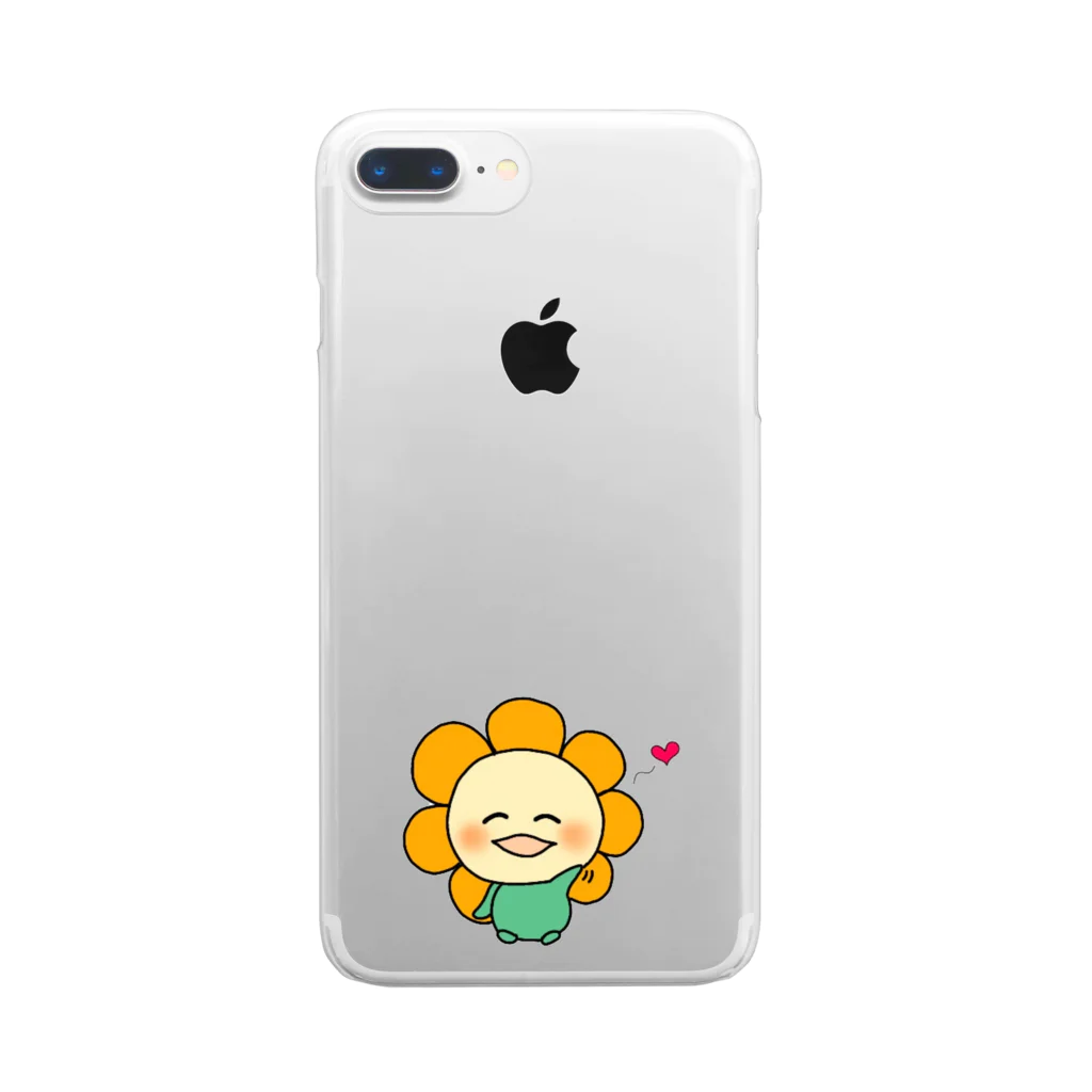 Tatemariのひまりちゃん Clear Smartphone Case