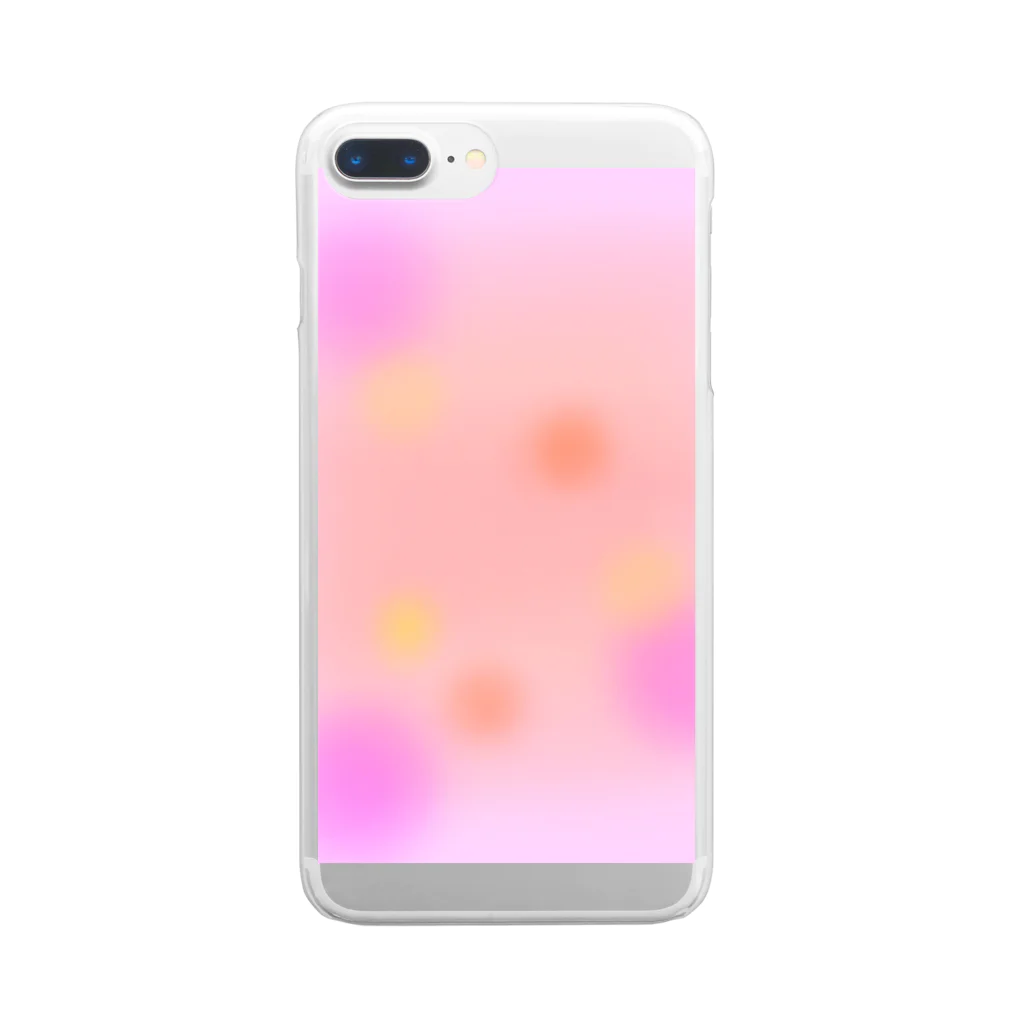 pearldancesのいつか見た夕焼け Clear Smartphone Case