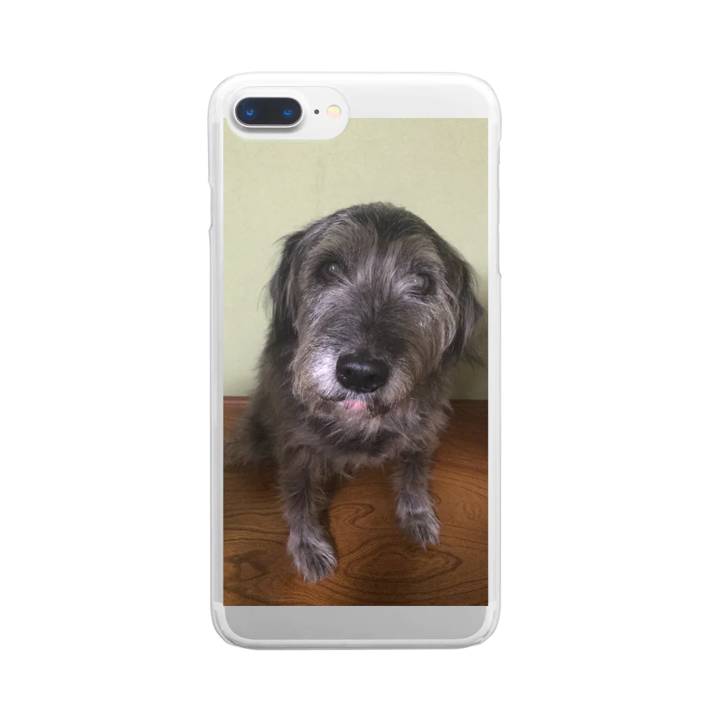 いといとにゃんこショップの犬のらぶちゃん Clear Smartphone Case