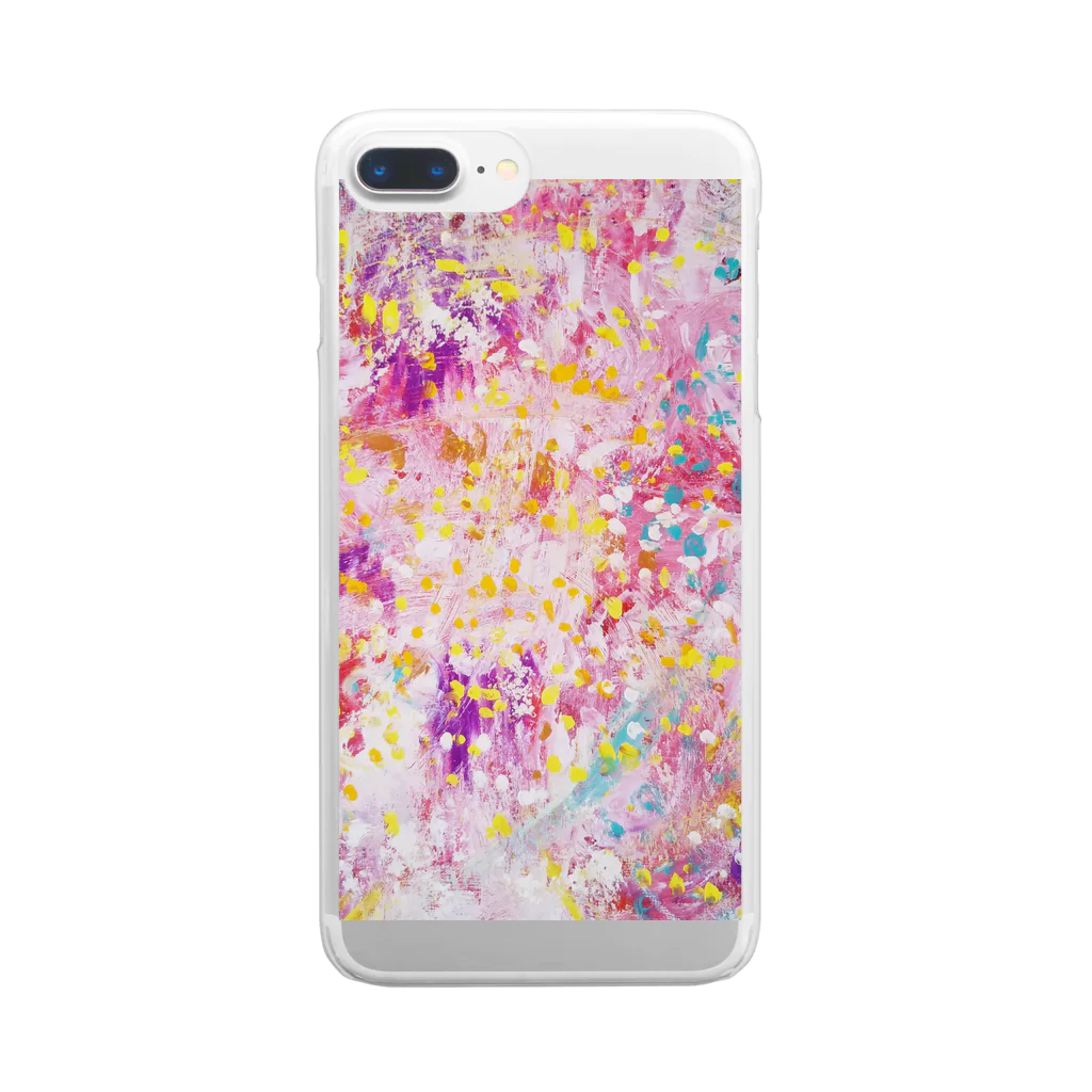 ♡ acco ♡ のmiracle☆ Clear Smartphone Case