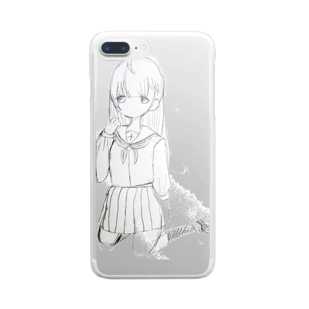 カワイイ基地。の蜀･逡繰K 冥界JK Clear Smartphone Case