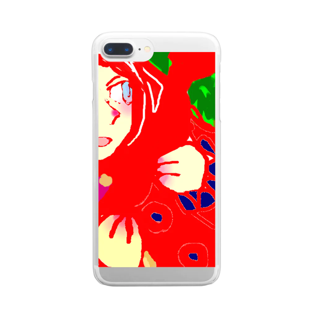 今井典明@オオサカ哲学の会のpuccetto rosso Clear Smartphone Case