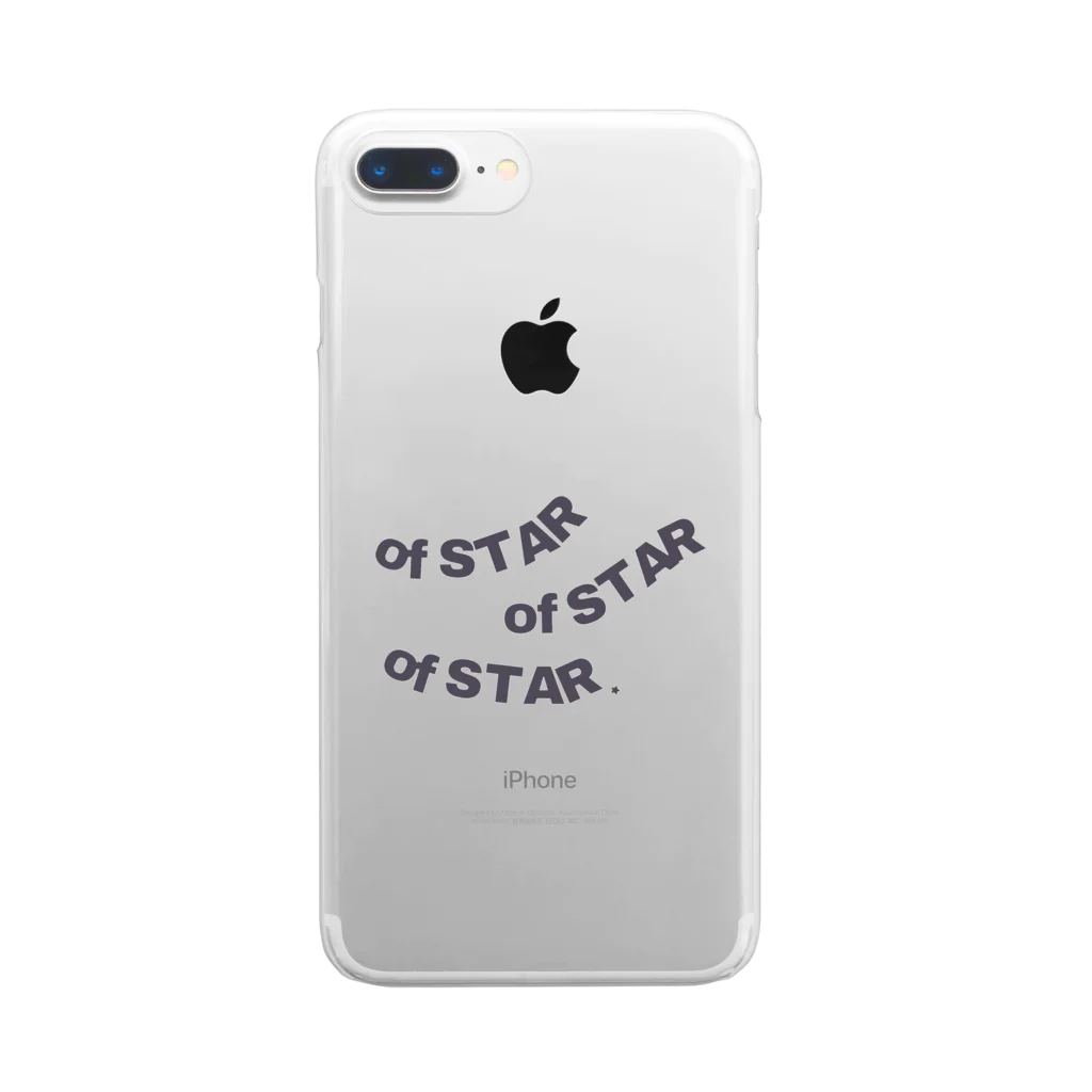 LyonsOOTDのof STAR クリアスマホケース