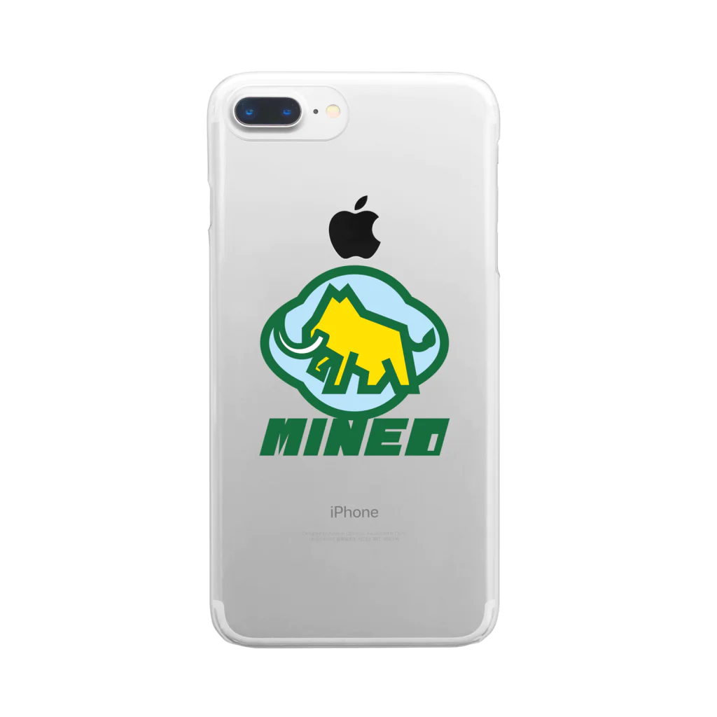 原田専門家のパ紋No.3337 MINEO Clear Smartphone Case