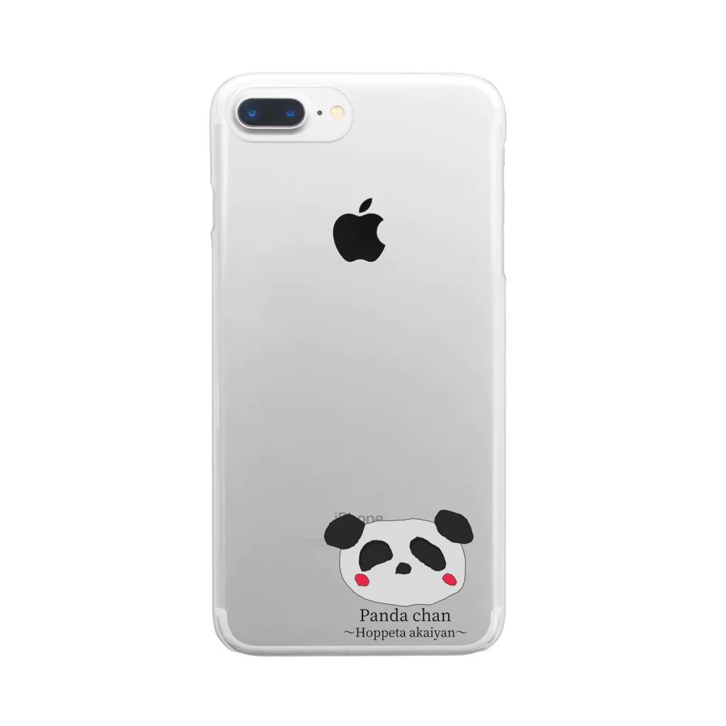 IM_shopのpandachan Clear Smartphone Case